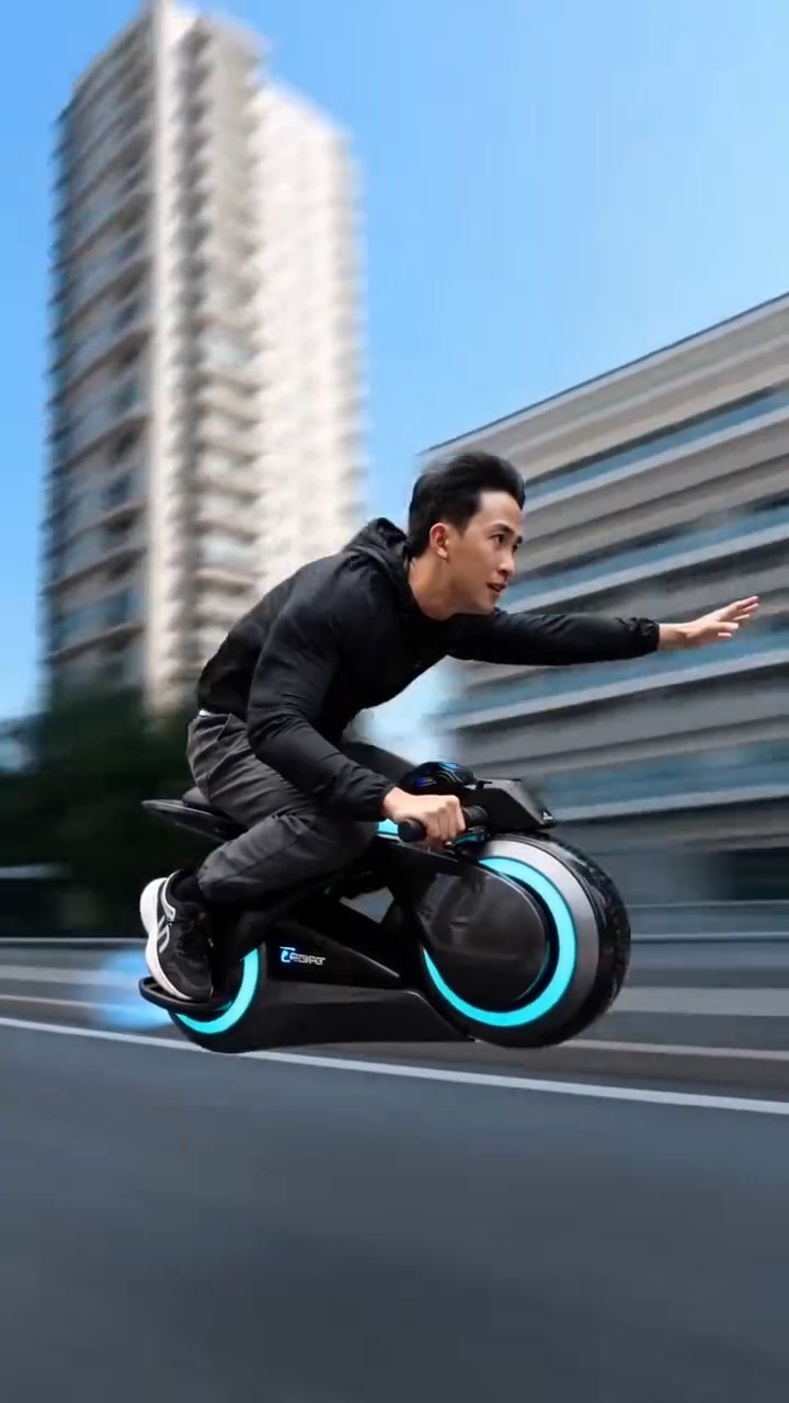 看我如何驾驭这辆黑色野兽！速度与技巧的完美结合 